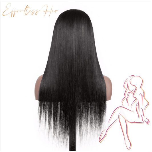 Raw unprocessed hair is perfect for colouring and styling. No tangling, no shedding, and long lasting. 5*5 lace closure with small knots. 180% density. 