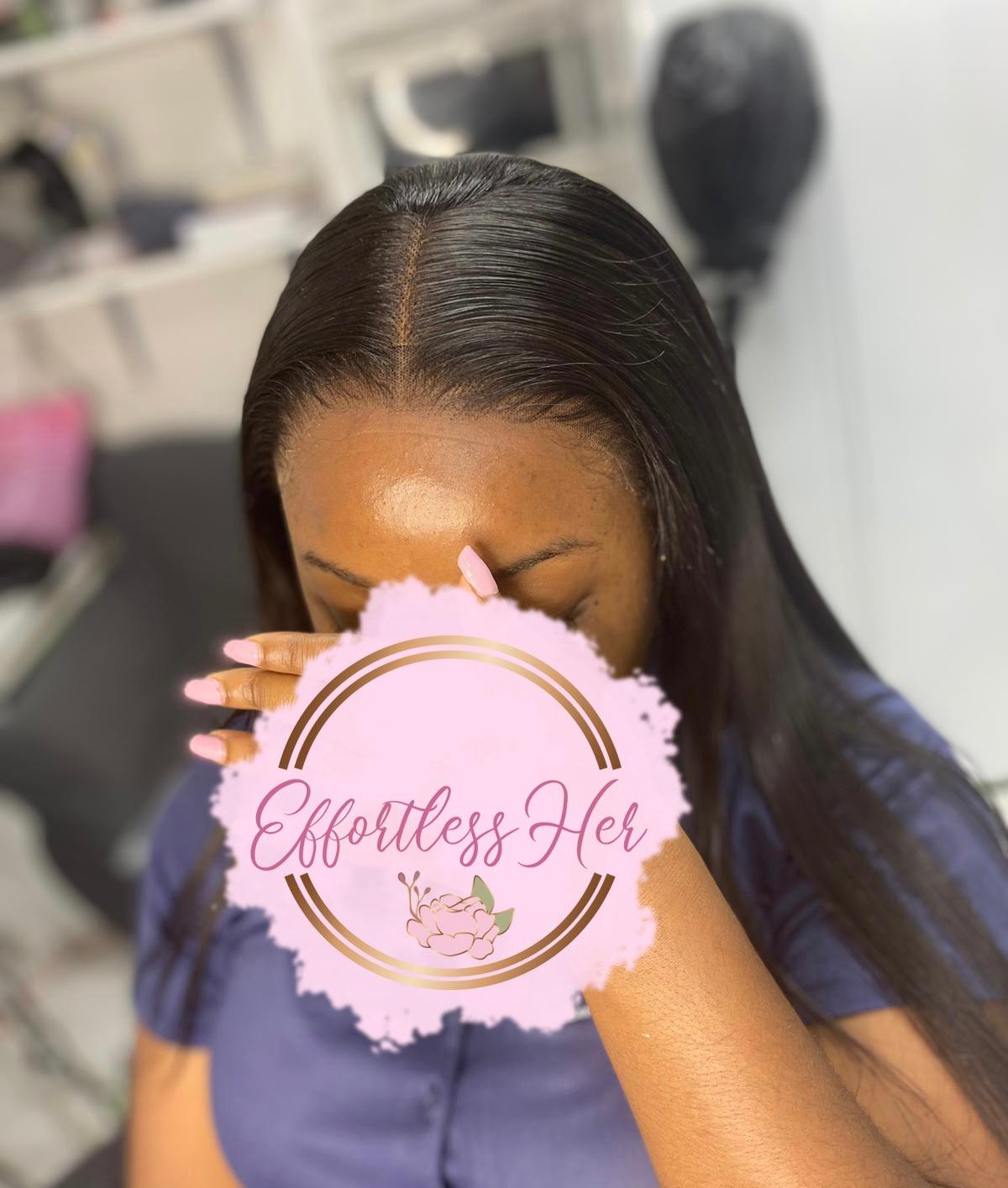 Raw unprocessed hair is perfect for colouring and styling. No tangling, no shedding, and long lasting. 13*4 lace with small knots. 180% density. 