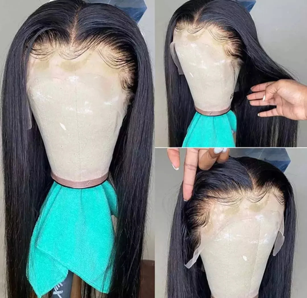 Silky, soft, cuticle aligned hair. 180% density.