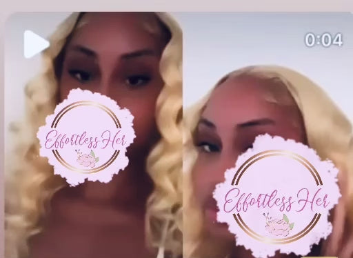 Raw unprocessed hair is perfect for colouring and styling. No tangling, no shedding, and long lasting. 13*4 lace with small knots. 