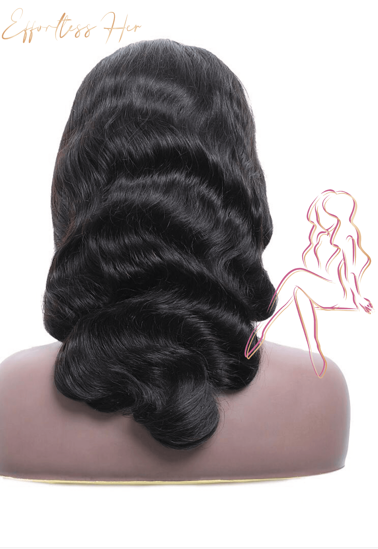 Raw 1B Brazilian hair is perfect for colouring and styling. No tangling, no shedding, and long lasting. 13*4 Hd lace frontal with small knots.