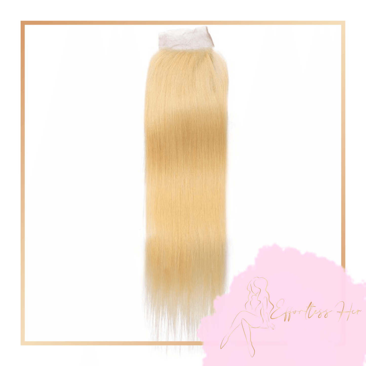 Soft, thick, luxurious, pre-plucked 5*5 closure.